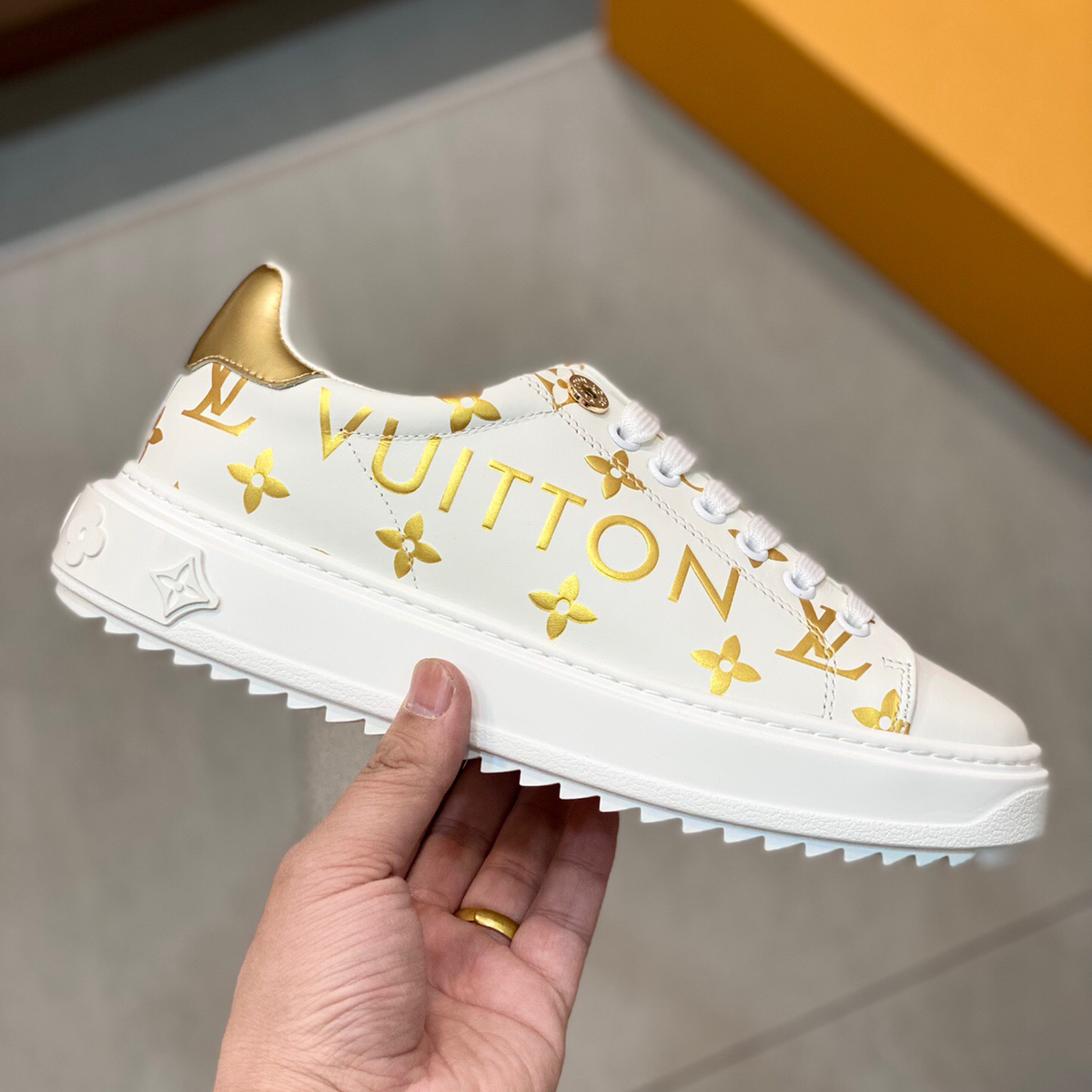 couple style printed white shoes XC0723042102