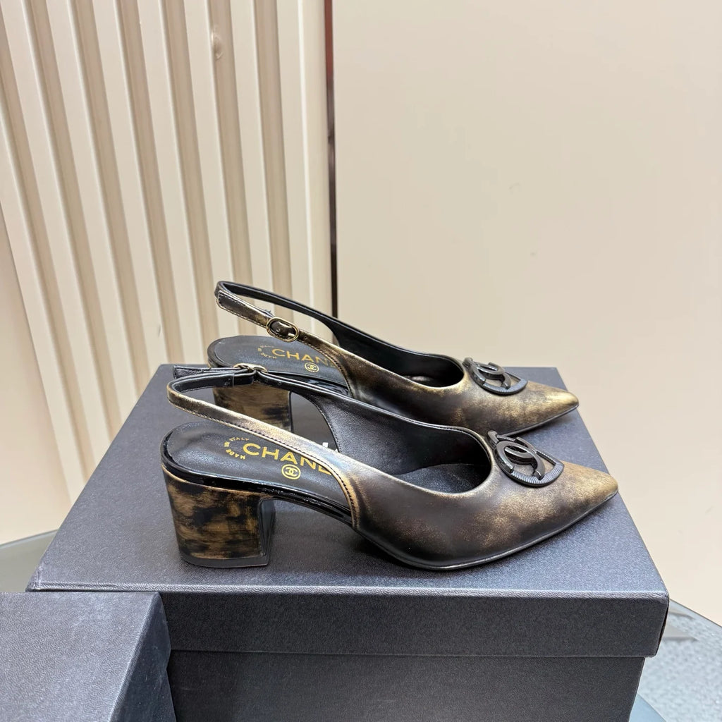 Top High-end Chunky Heel 5.5cm Sandals 1025030411