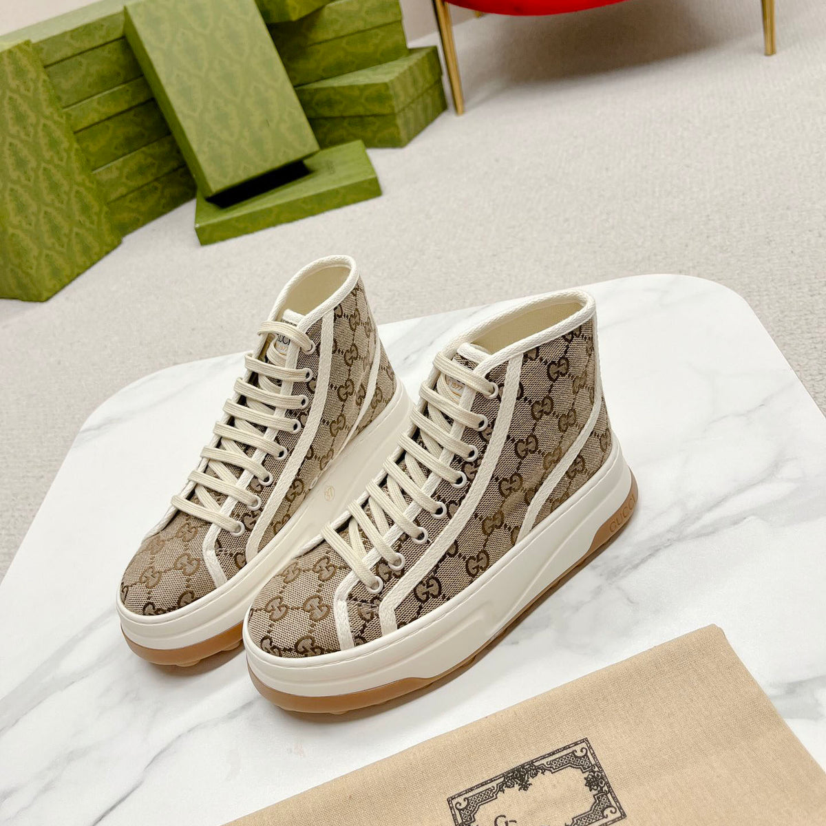 printed platform high tops XC0723041722