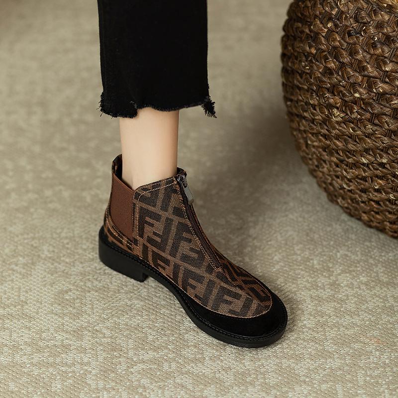 Autumn/Winter Fashion New Mid Heel Martin Boots 1023112316