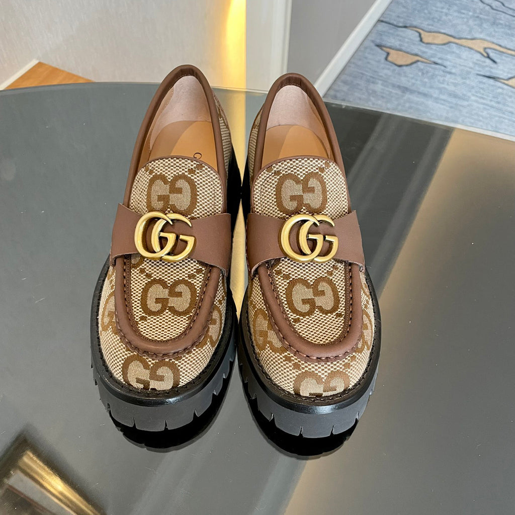 thick-soled loafers 03011