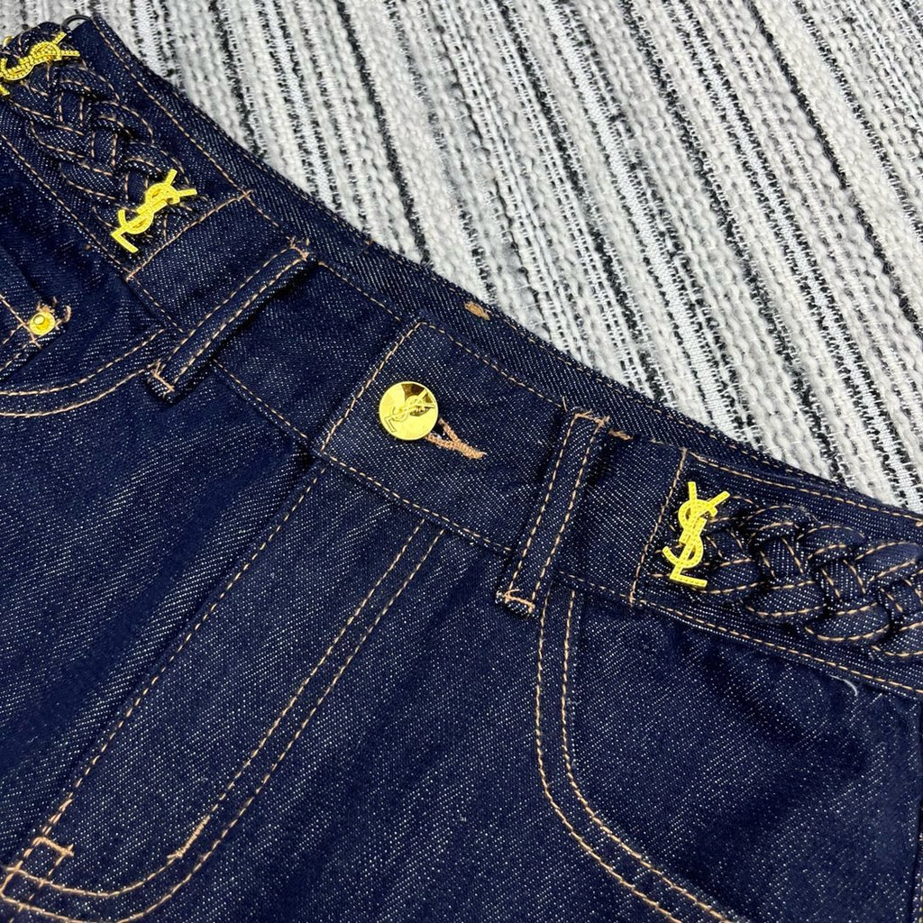 YS Fashion Denim Loose Pants0724101107
