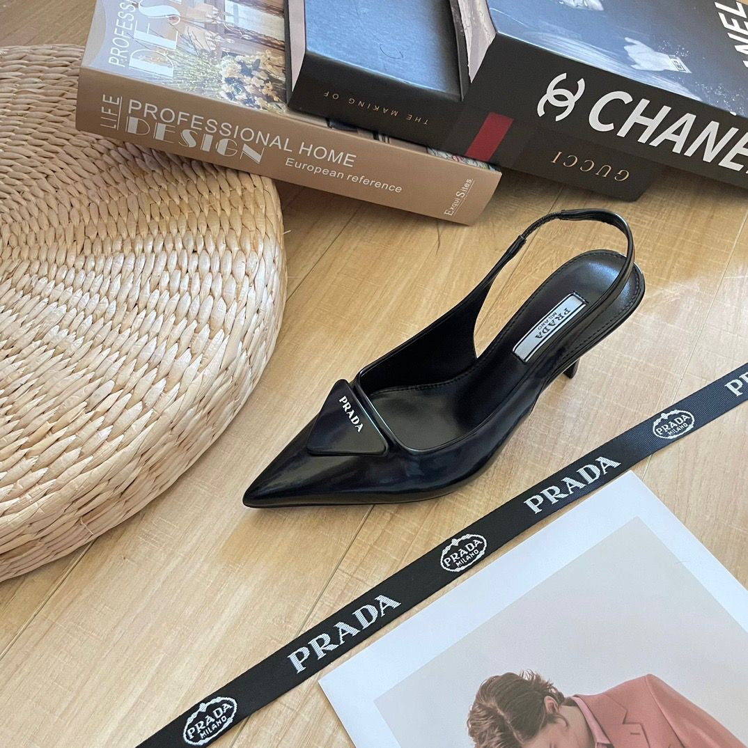 PR Pointed high heel sandals 1824091301