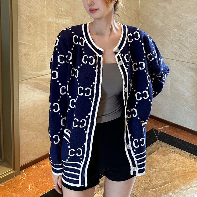 Knitted cardigan unisex style PF1023092717