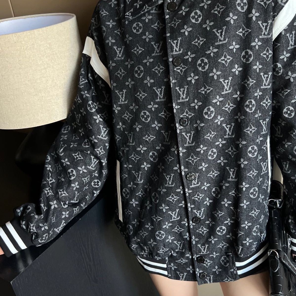 Fashion Classic Denim Baseball Jersey PD1023090105