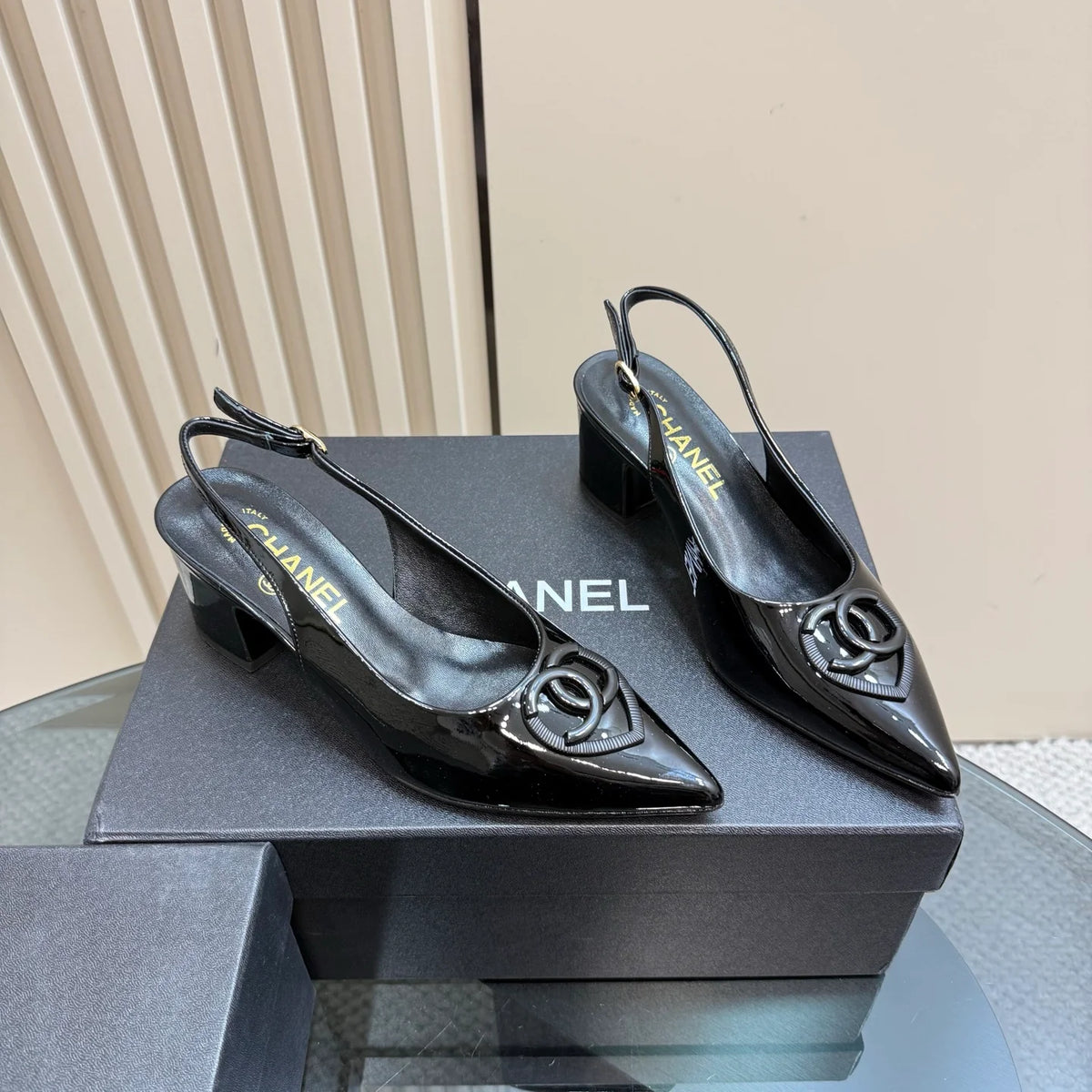 Top High-end Chunky Heel 5.5cm Sandals 1025030411