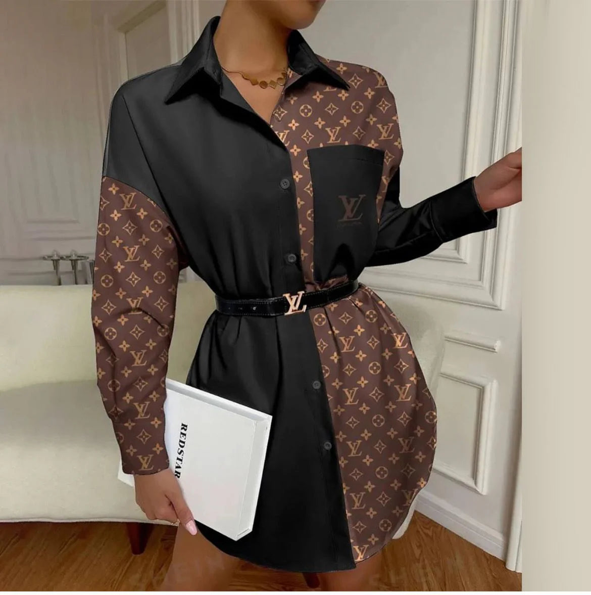 Luxury Casual Fashion Women Shirt 1024061905