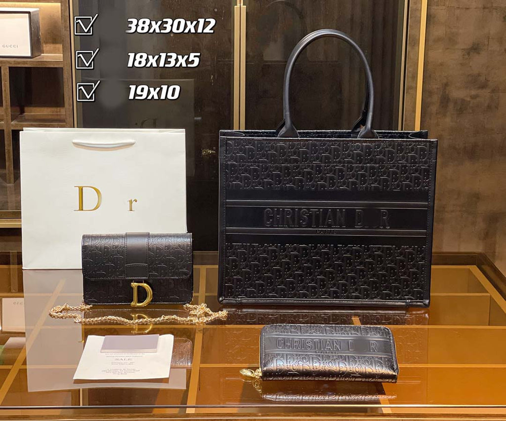 New fashion design style all-match three-piece bag 188
