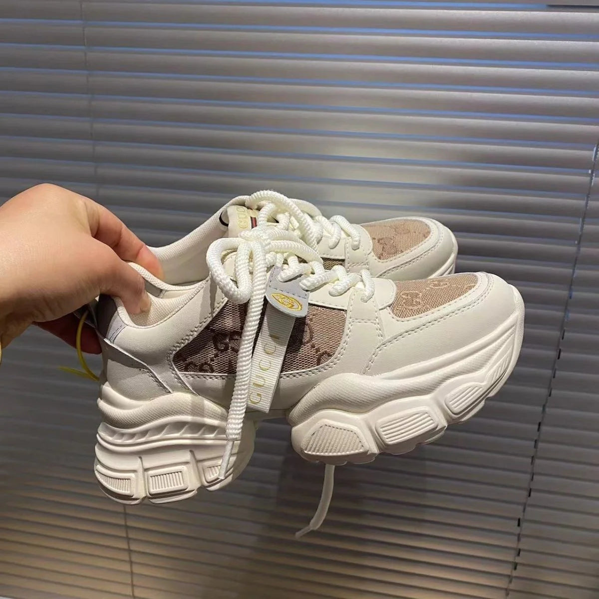 New Sports and Casual Thick Sole Elevated Women's Shoes 1024022607