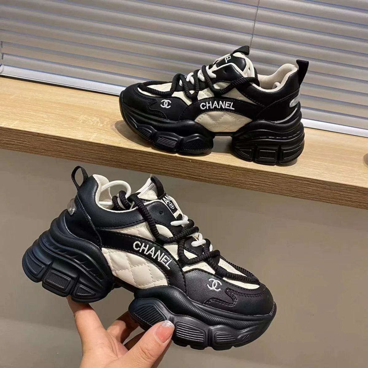 New Color Blocking Sports And Leisure Shoes For Women 10240108LY05