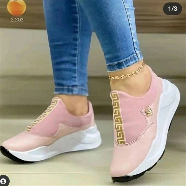 New Round Head Sneaker Women's Casual Shoes 1024061708