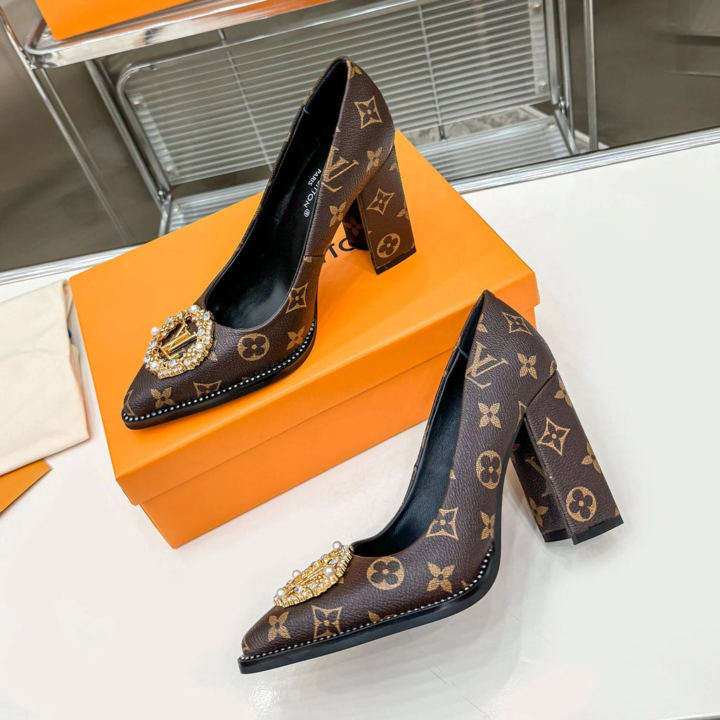 New Fashionable Casual 9cm Single Shoe 1024101501