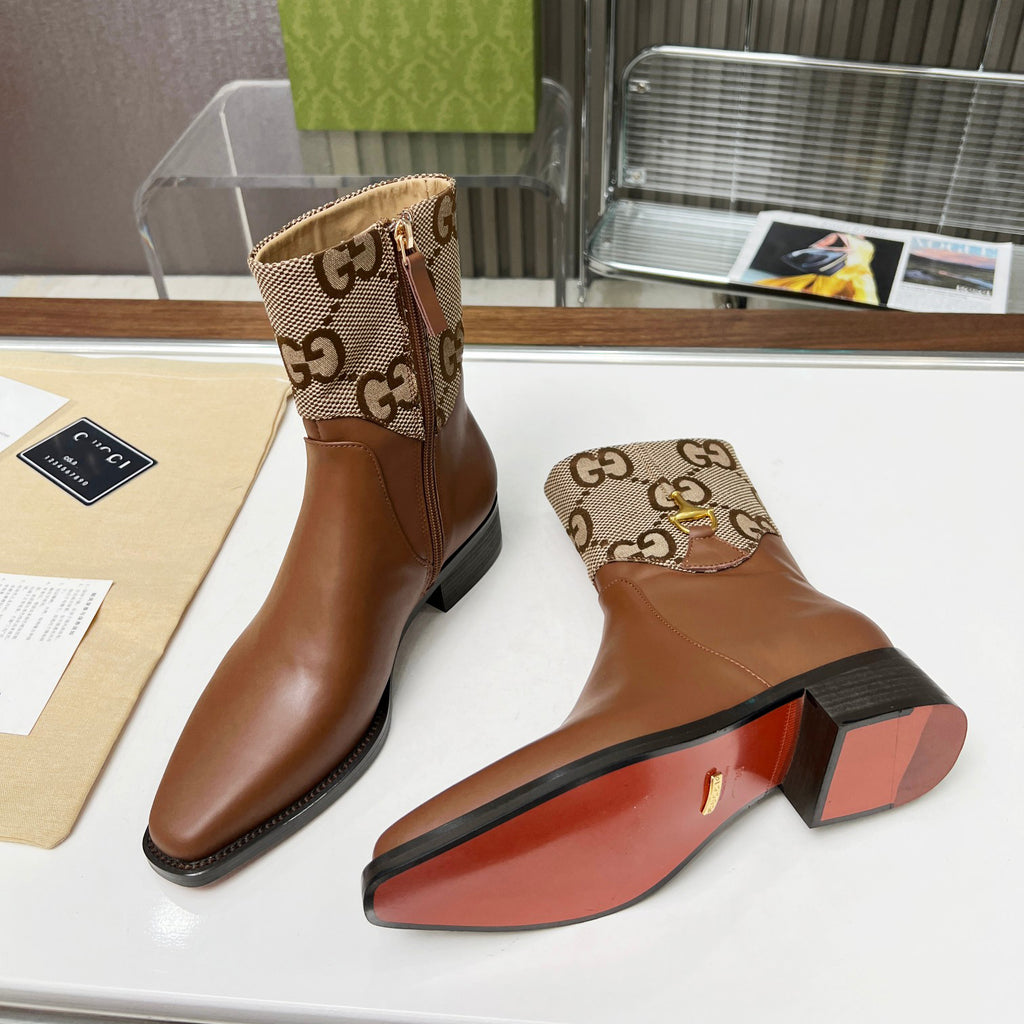 G fashion leather boots XC0723091803