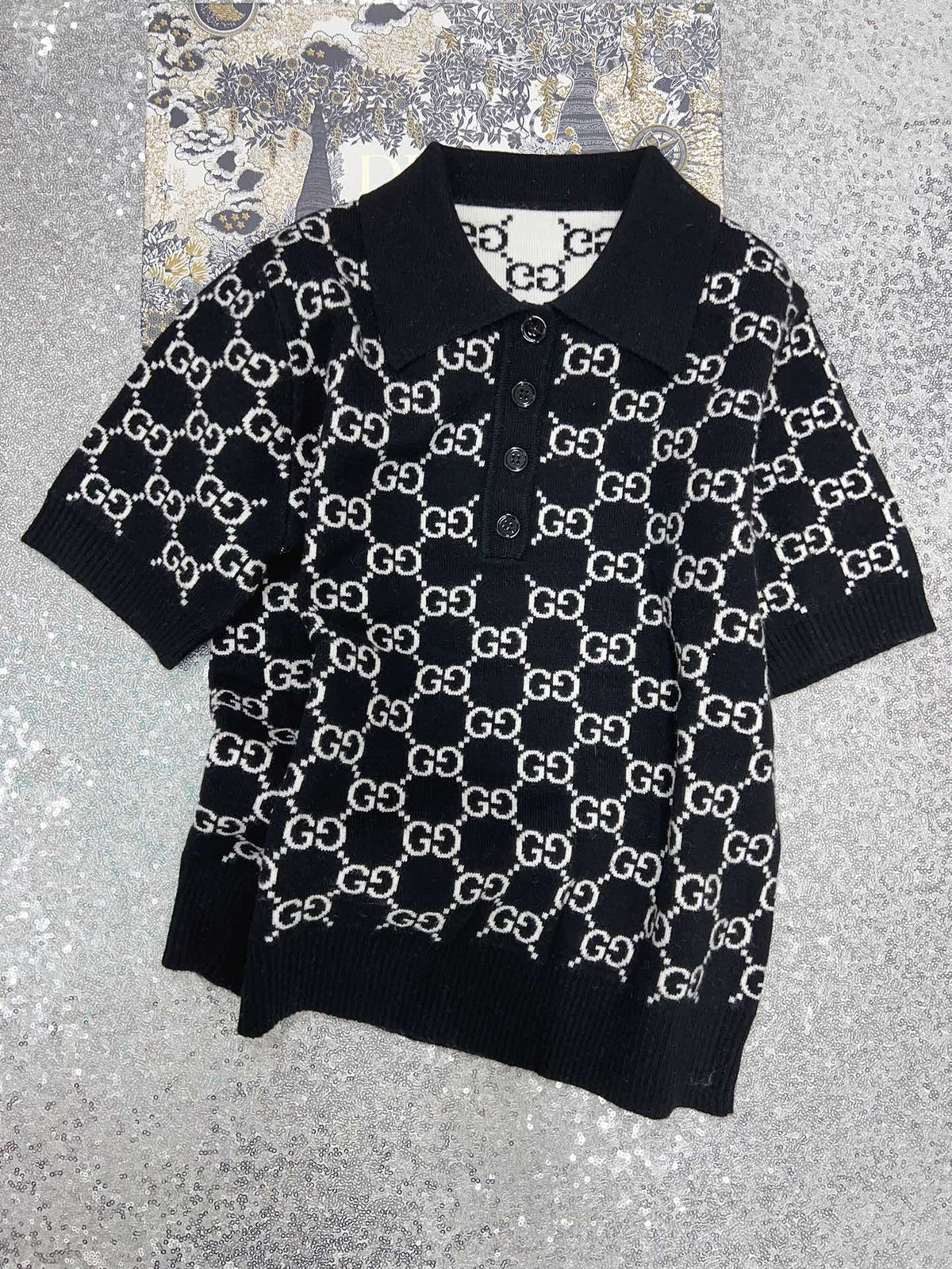 fashion short-sleeved sweater 0725012302