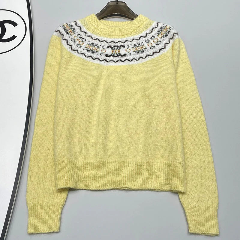New Fashion Versatile Sweater 10CG24092708