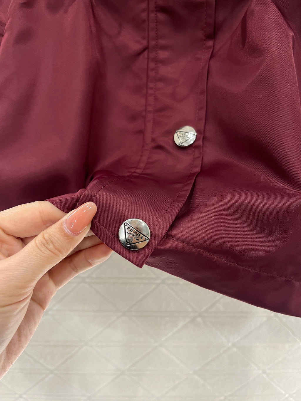 P hooded drawstring bomber jacket 0725022608