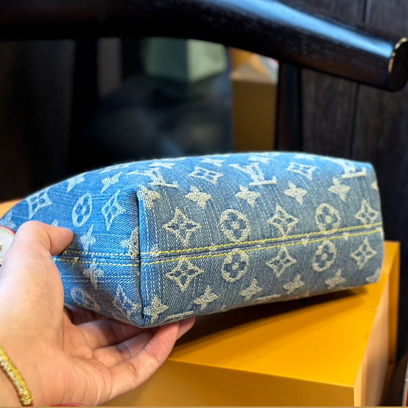 Fashion denim style shoulder bag fb0424090602