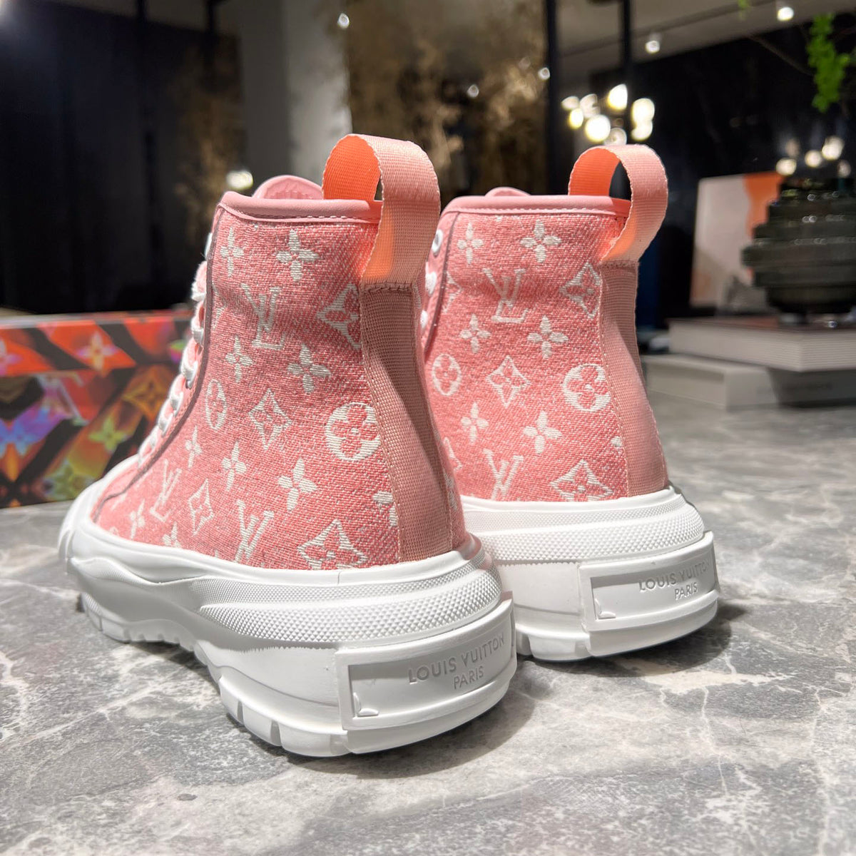 L Monogram Denim Squad Sneaker 1824071803