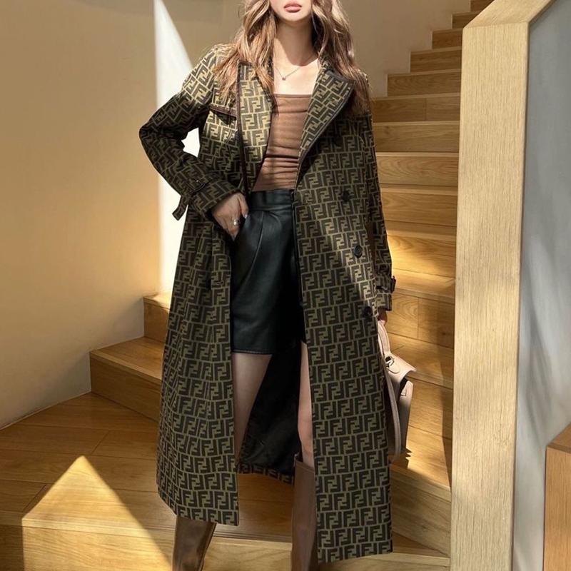 Fashion new long windbreaker 1023120704