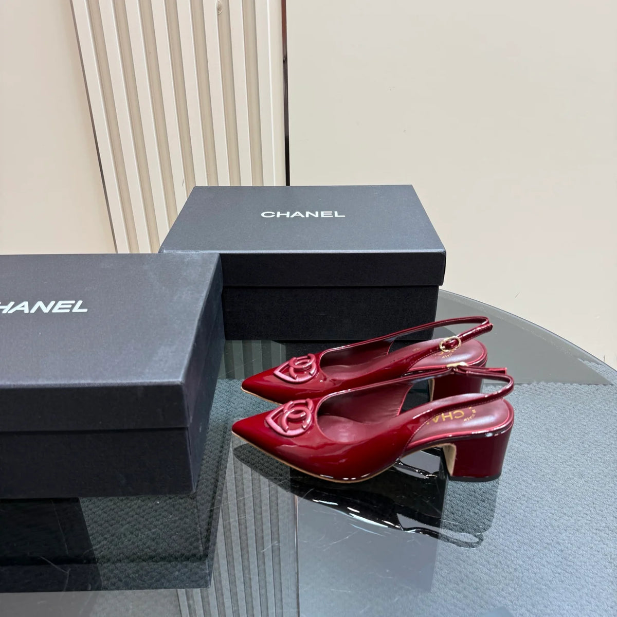 Top High-end Chunky Heel 5.5cm Sandals 1025030411