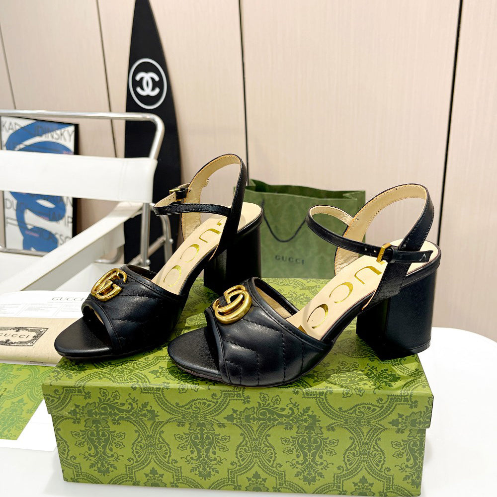 New hot sale High Heel Leather Sandals XC07051203