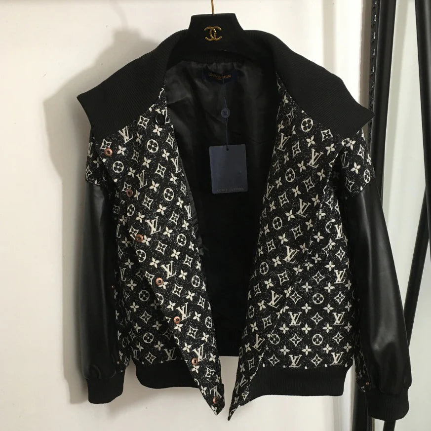New two in one vintage leather jacket jacket 1024101617