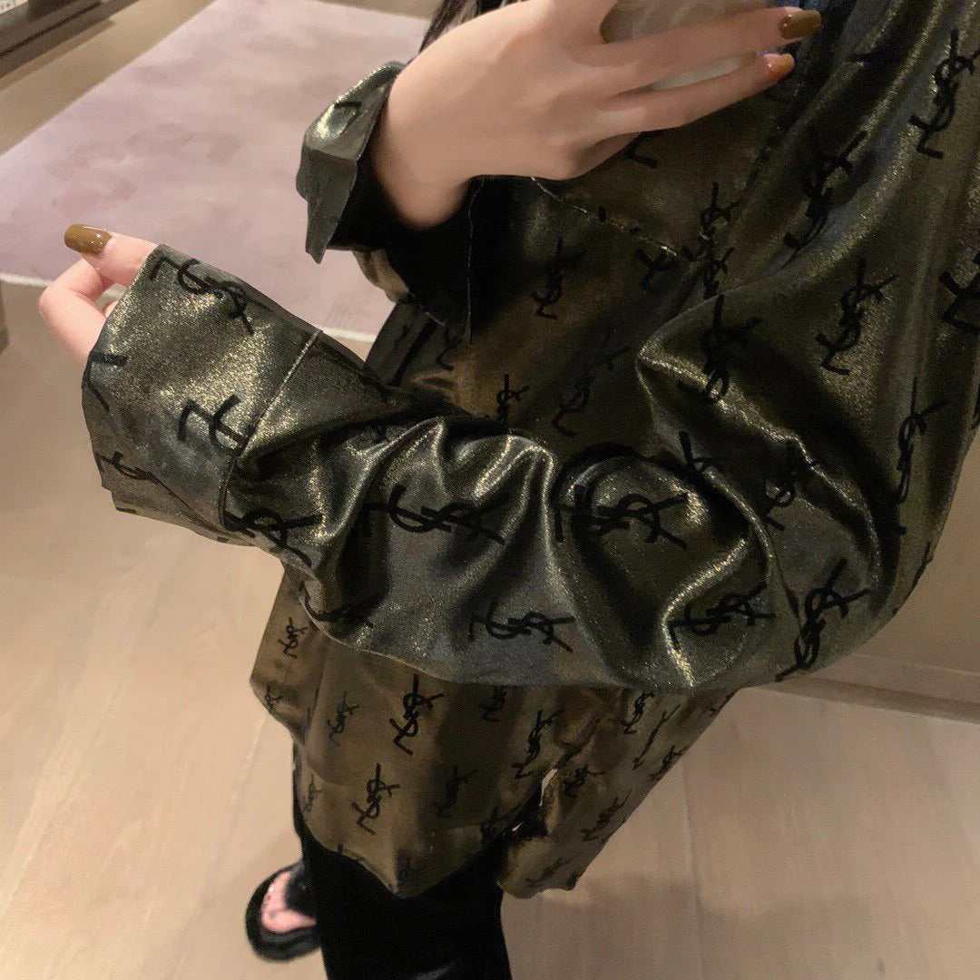 New fashion versatile casual shirt for women 1024010505