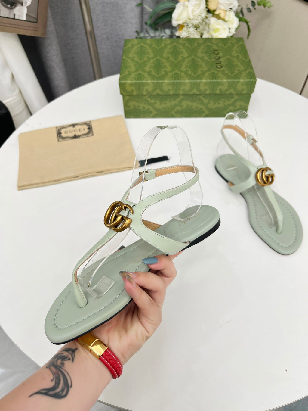 Gucc1 top fashion sandals 0724030801
