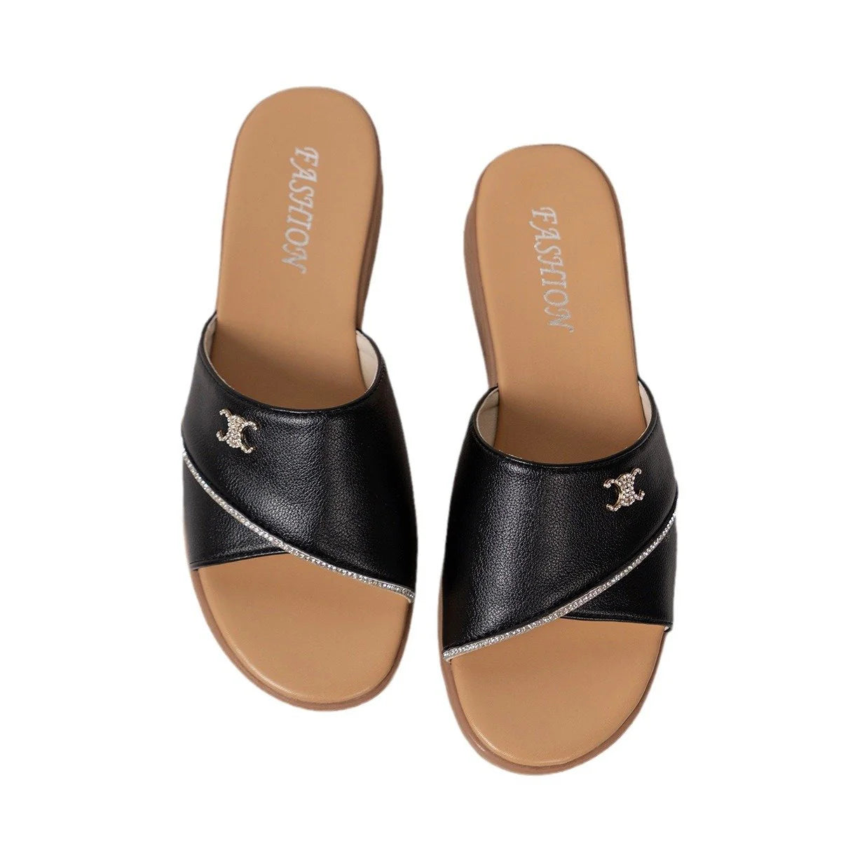 New Flat Slippers Fashion Casual Outer Wear 1024061710