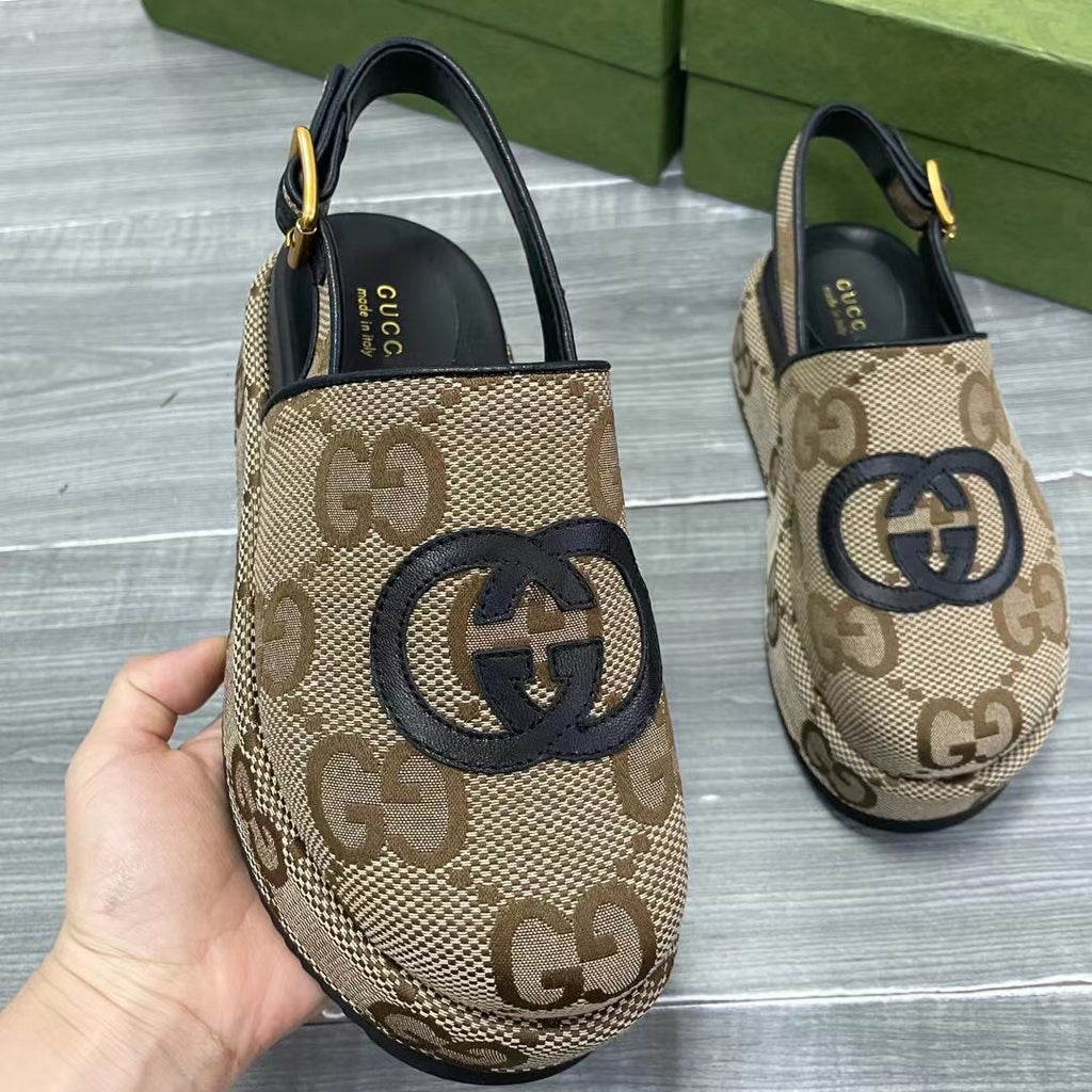 2023 new  women's platform toe sandals