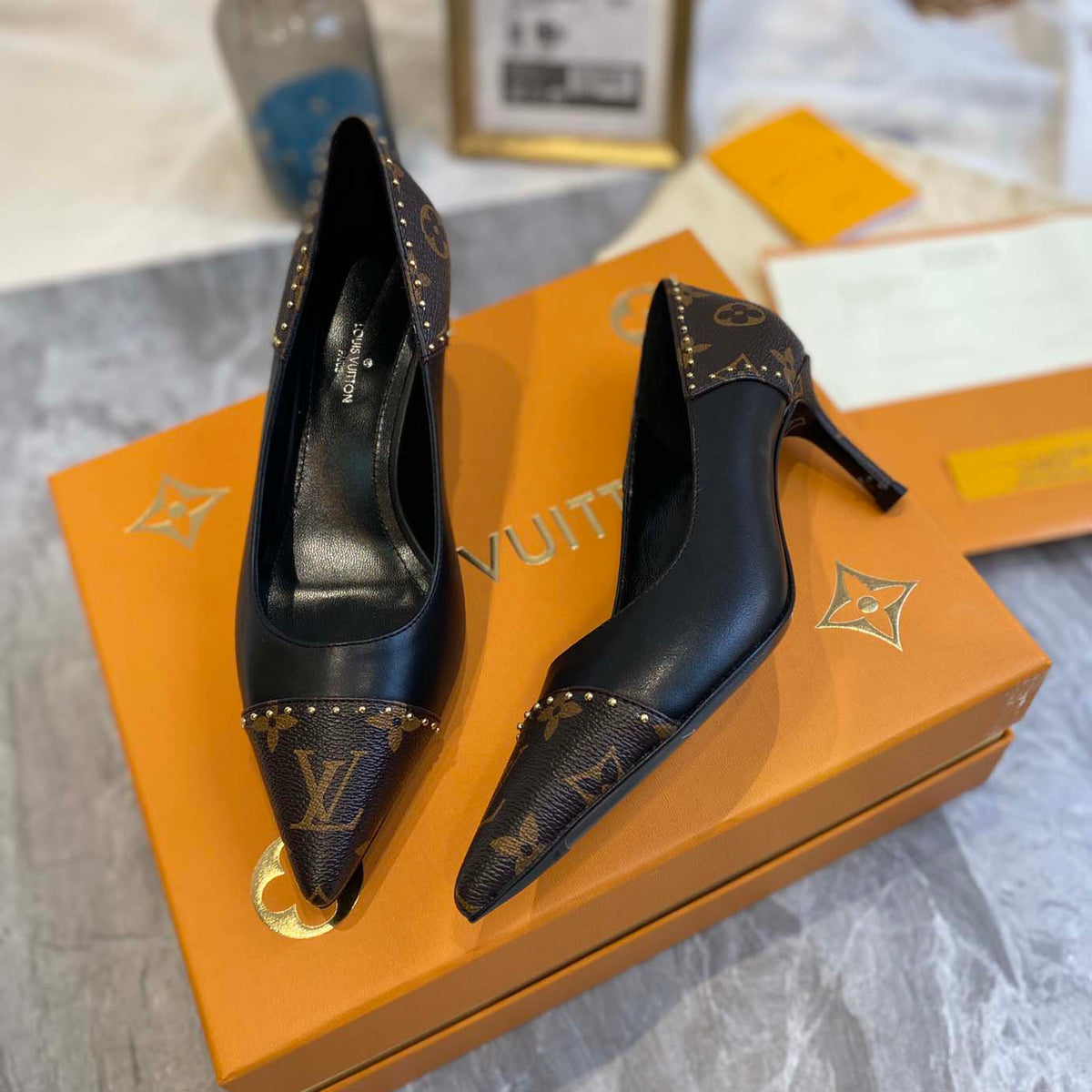 23 Ladies fashion luxury high heels XC052203