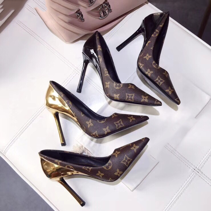 Women's Classic Print High Heels XC07050511