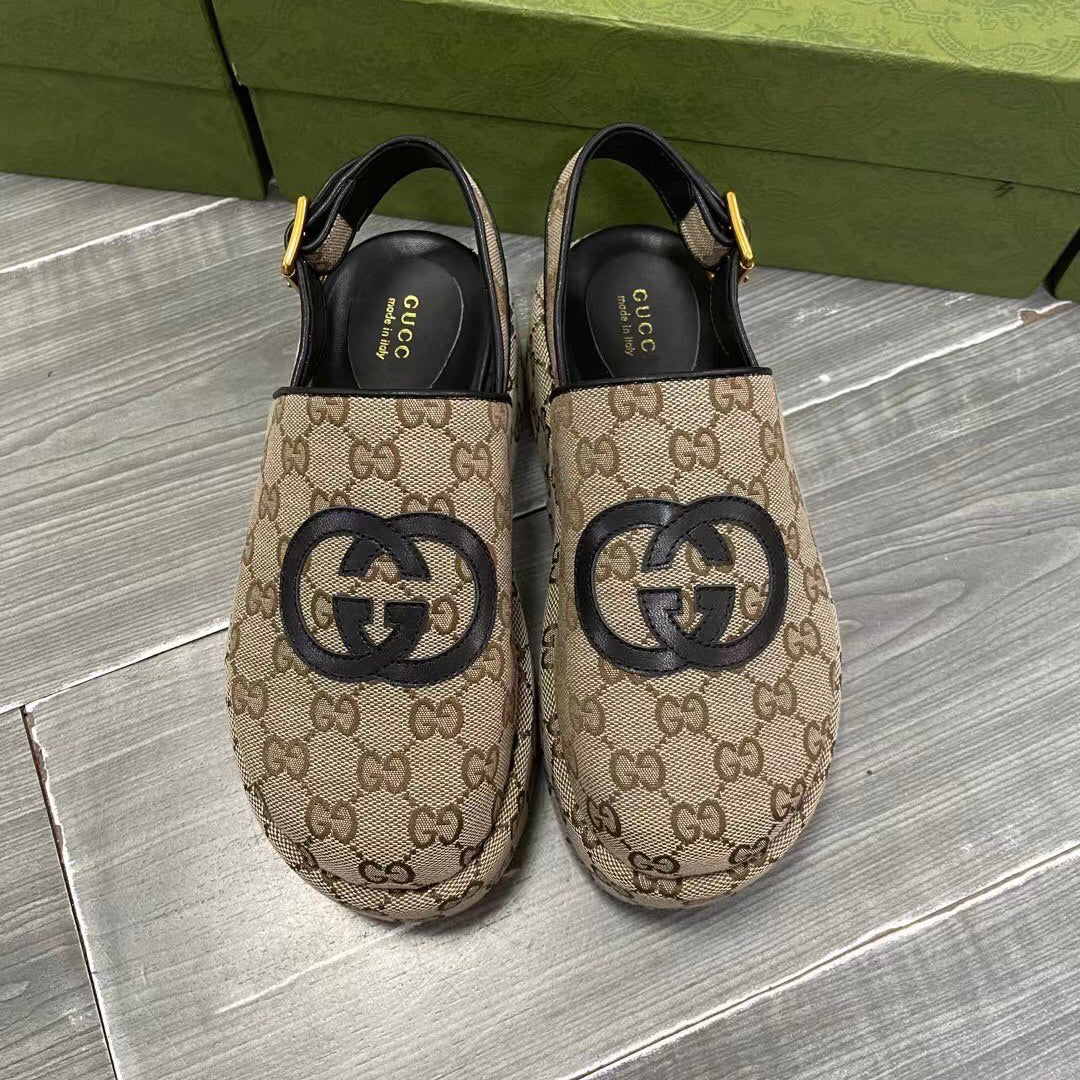 2023 new  women's platform toe sandals