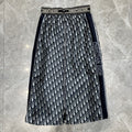 New style front center zipper side letter skirt women PD10041324