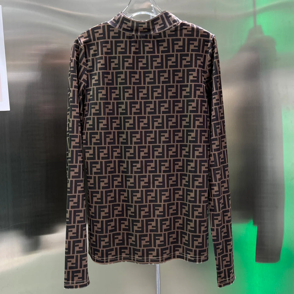 VeLet small high neck base shirt 1024102913
