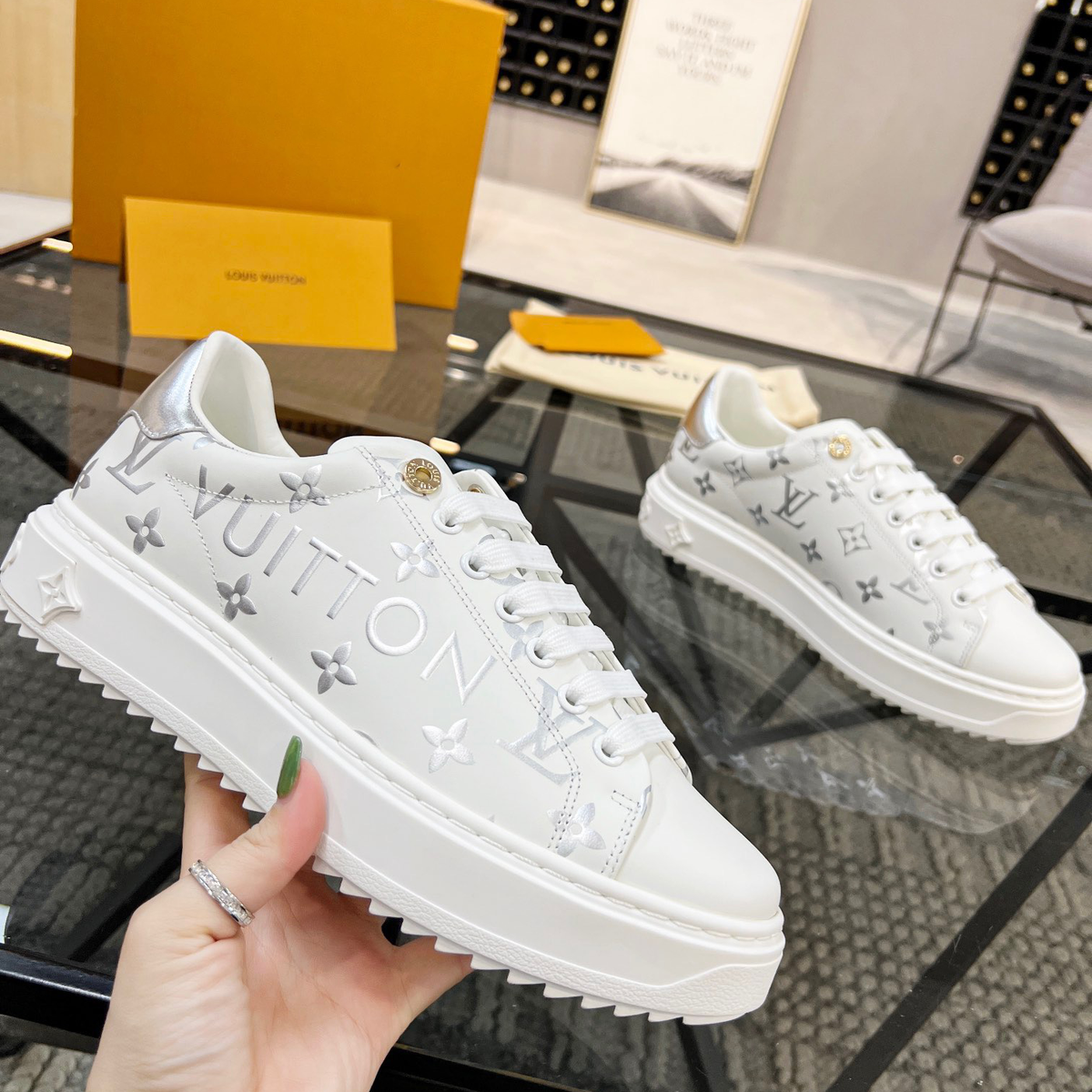 couple style printed white shoes XC0723042102