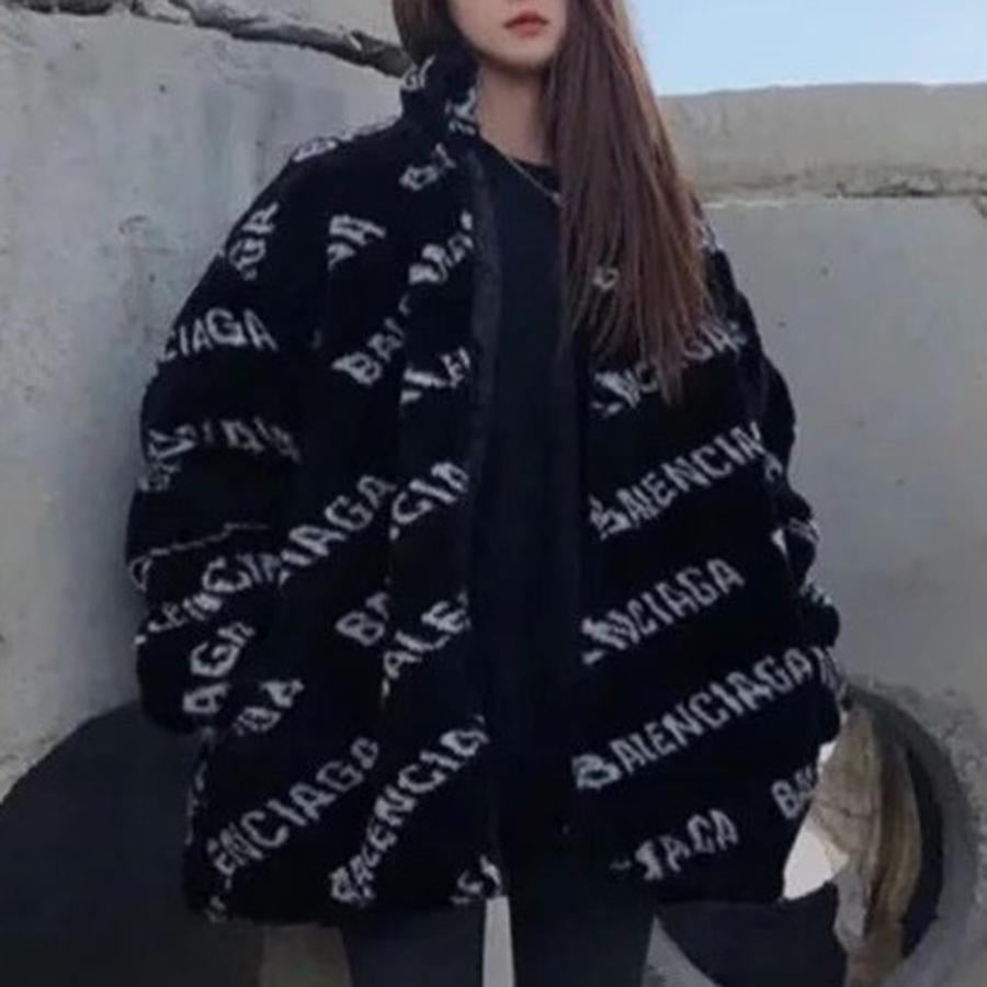 New Fashion Versatile Plush Coat 1023122005