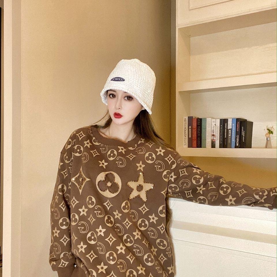 Fashionable Loose Knitted Sweater Two-piece Set 0823120801