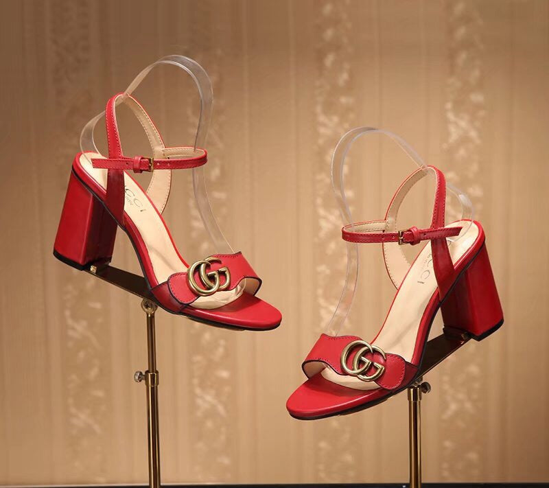 simple all-match high-heeled sandals 03061