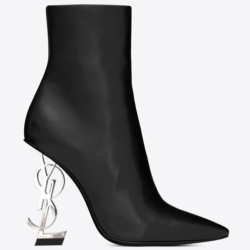 New Cowhide Winter Boots, Slim Heel Fashion Boots 1023120811