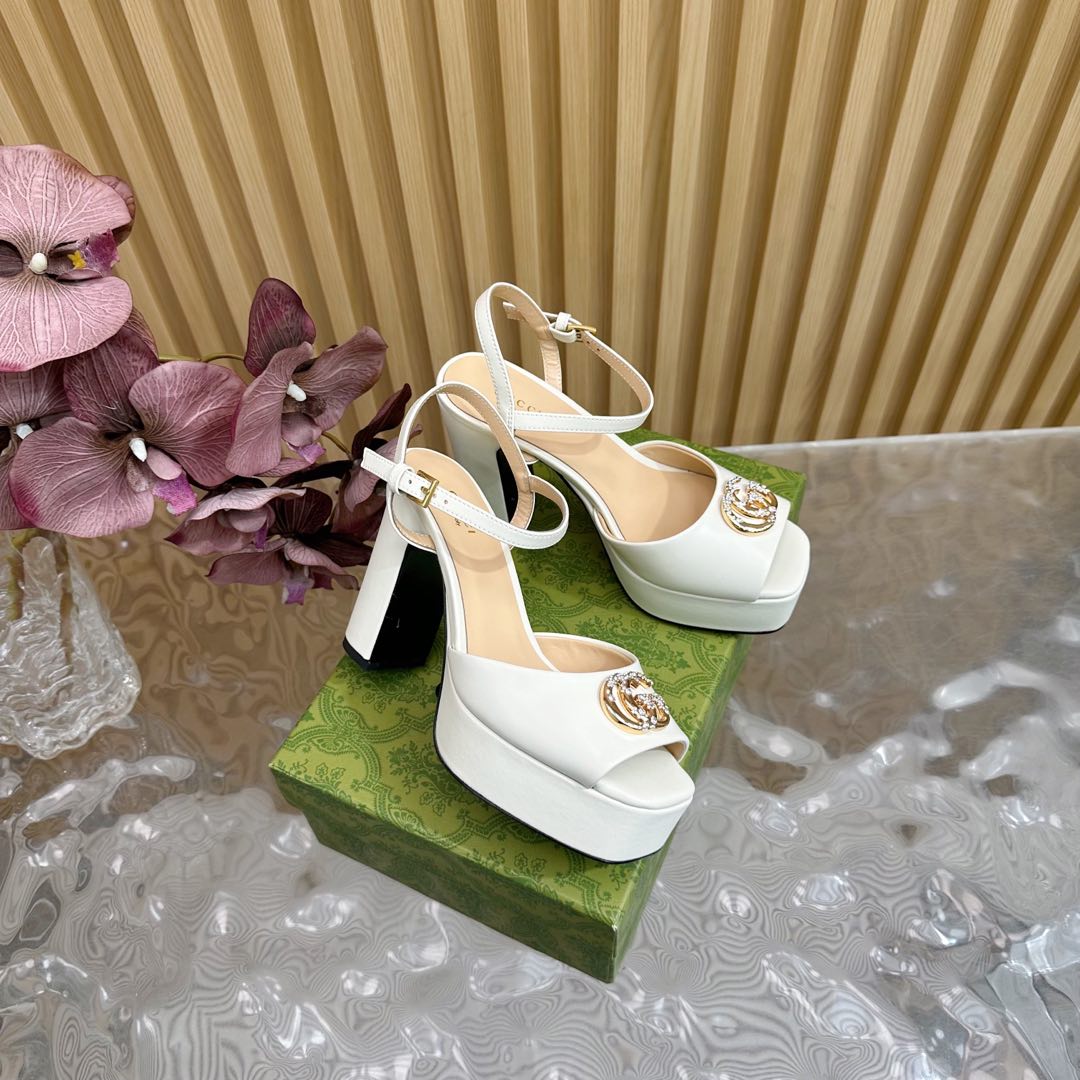 G new fashion ladies leather high heels 0725042007