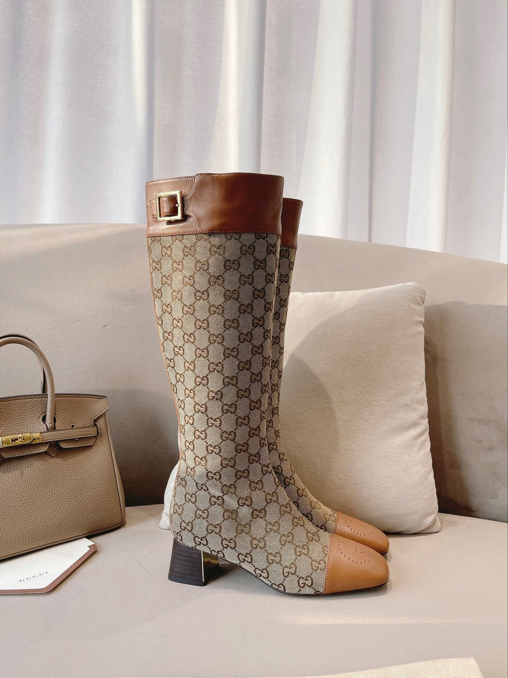 Fashion hollow  hollow carved print high-heeled boots 0724102315