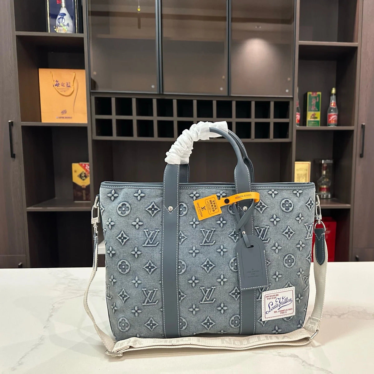 Cool Denim Briefcase 1425122313
