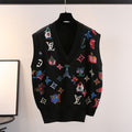 Fashion all-match sleeveless sweater vest PD1023081129