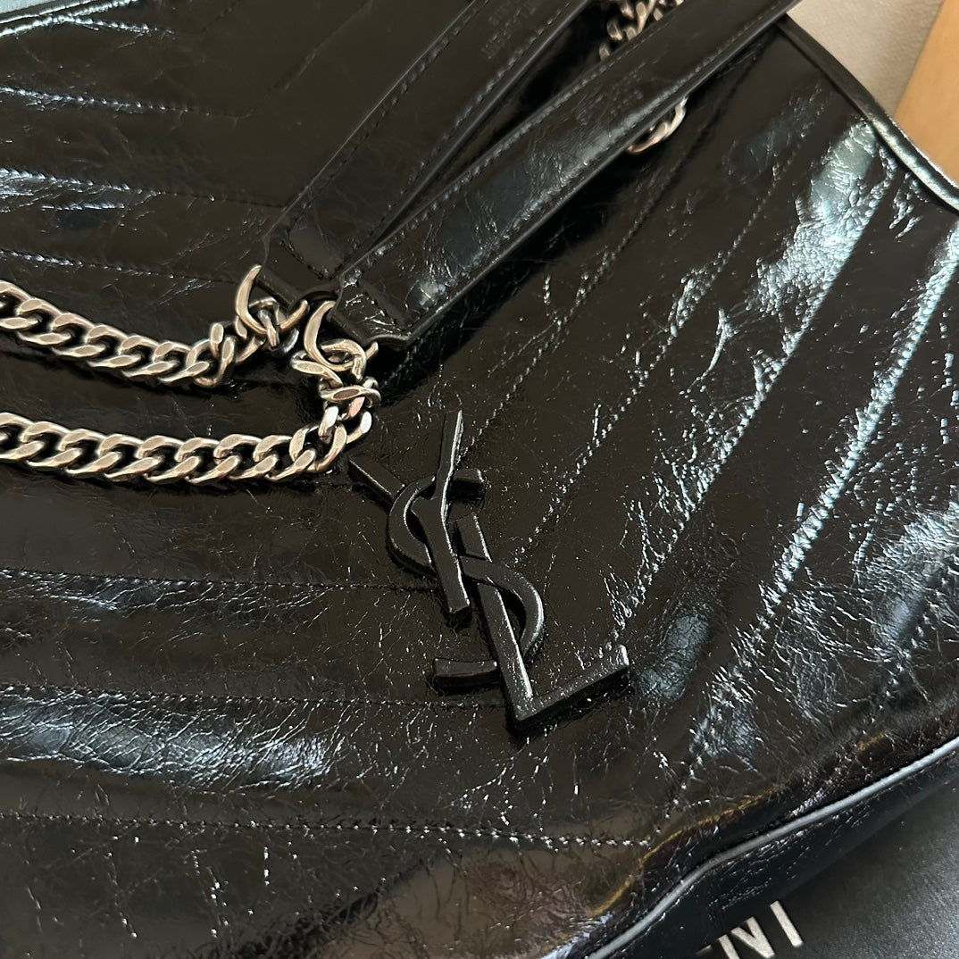 Niki Tote genuine cowhide commuter bag XC24092405