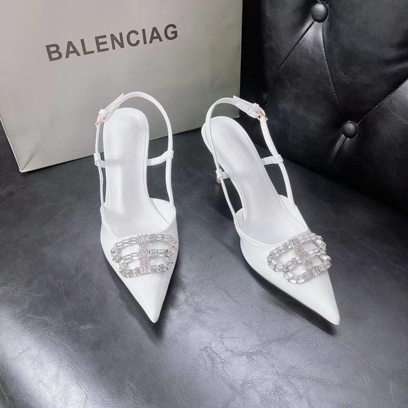 Fashion Rhinestone Toe Covered Sandals Pointed High Heels 1024070809
