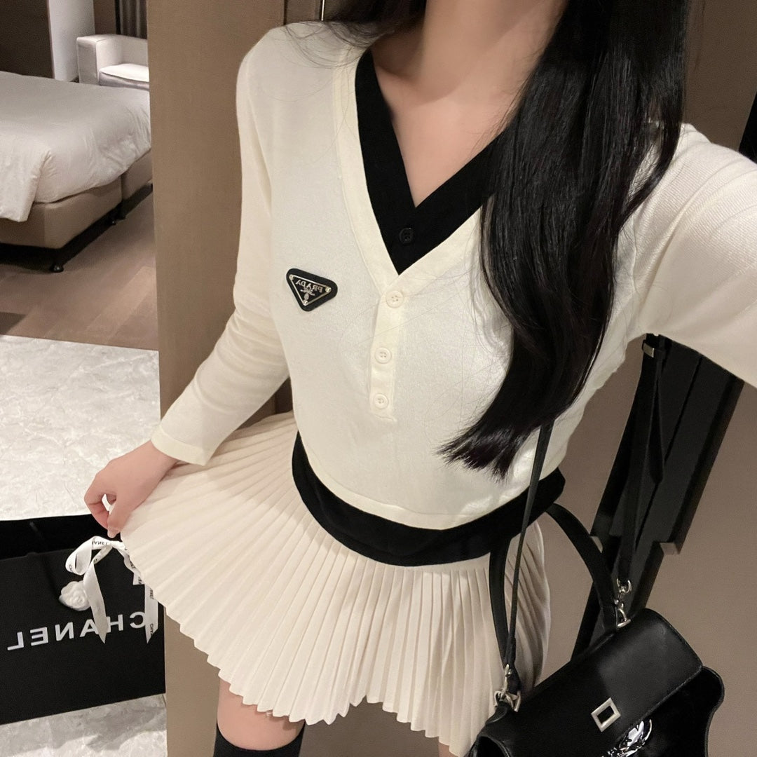 P fake two-piece sweater 0724112009