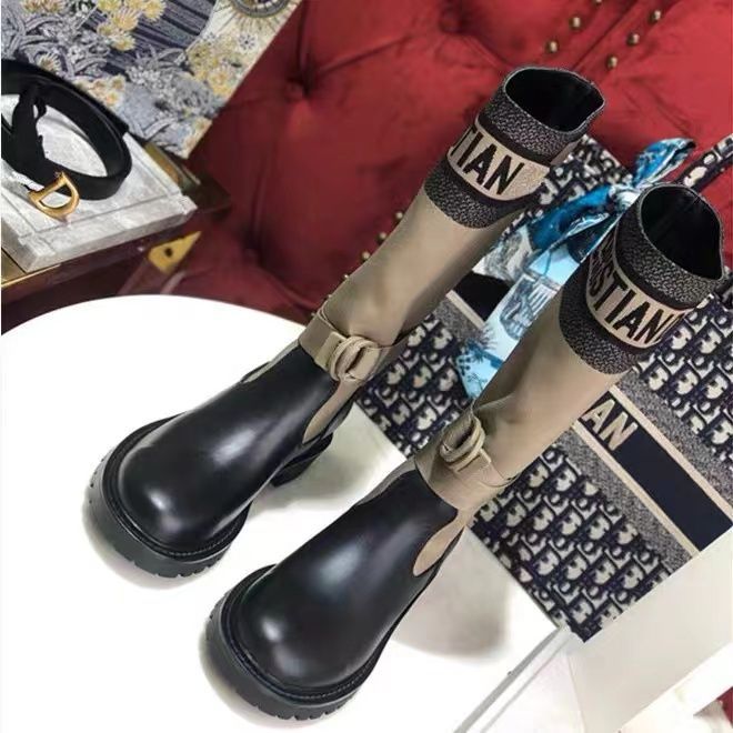 Fashion new chunky heel boots PD1023082908