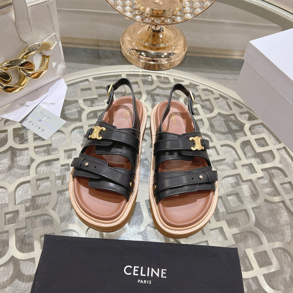 CLN Fashion Leather Roman Sandals 0725041402