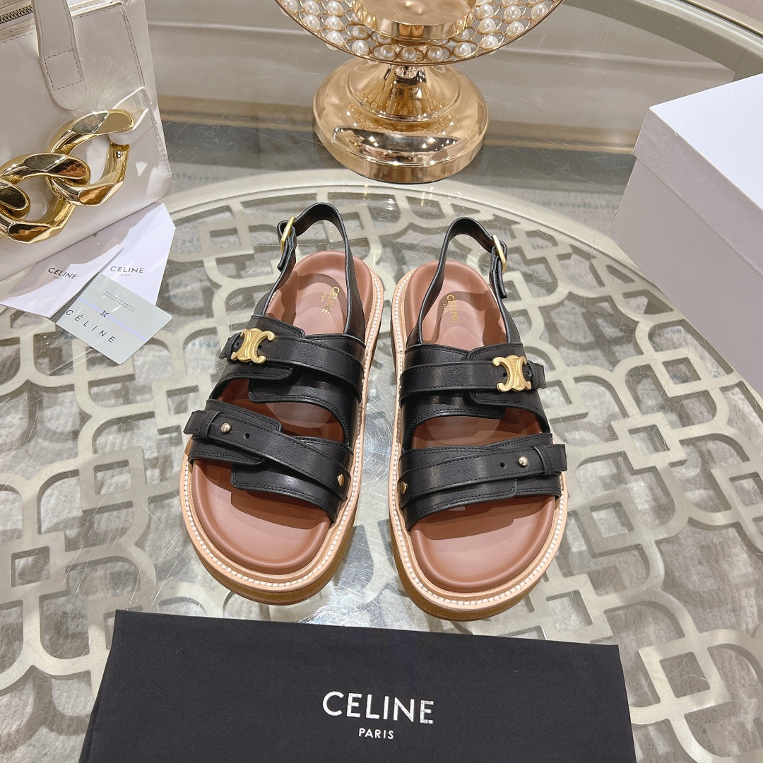 CLN Fashion Leather Roman Sandals 0725041402